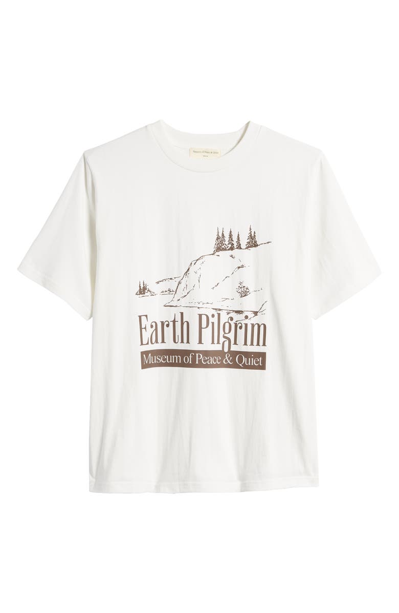 Museum of Peace & Quiet Earth Pilgrim Graphic T-Shirt, Alternate, color, 