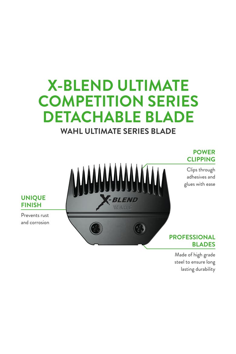 X-Blend Supreme Detachable Blade for Cattle and Sheep, Alternate, color, Black