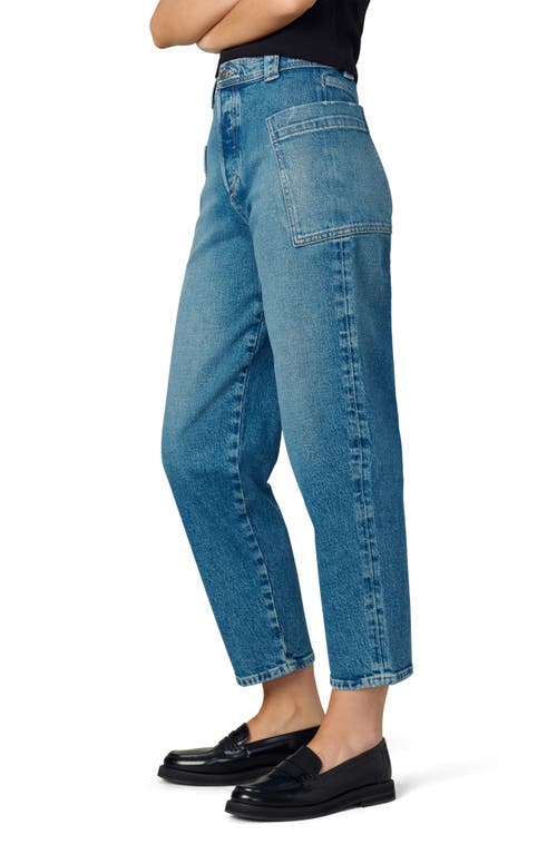 Shop Joe's The Phoebe Patch Pocket Crop Straight Leg Jeans In Refined