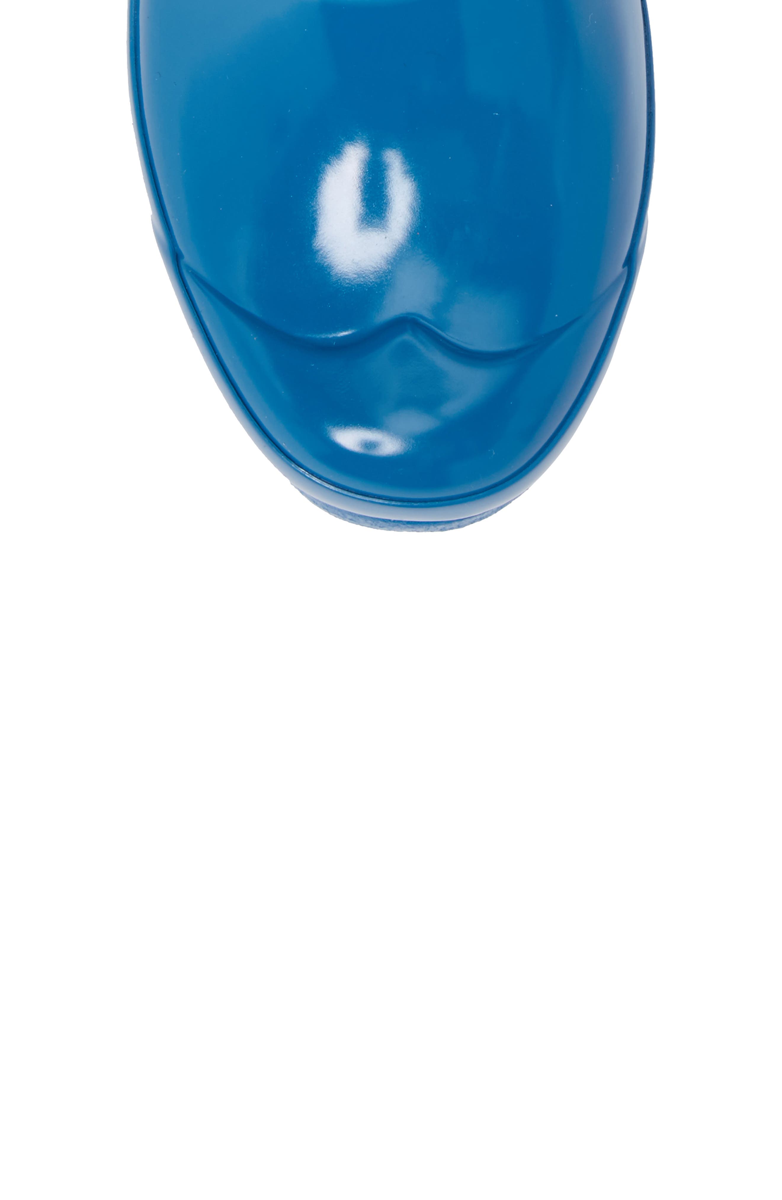 Kids' Original Gloss Waterproof Rain Boot, Alternate, color, OCEAN BLUE