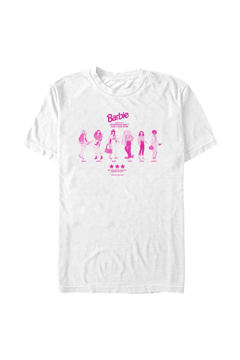 Men's Generation Girl Collection Shot T-Shirt, Main, color, White