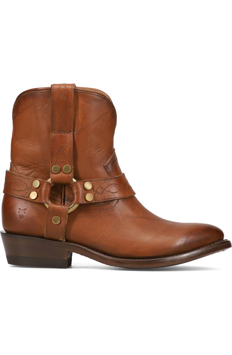 Frye Billy Harness Bootie, Alternate, color, Saddle