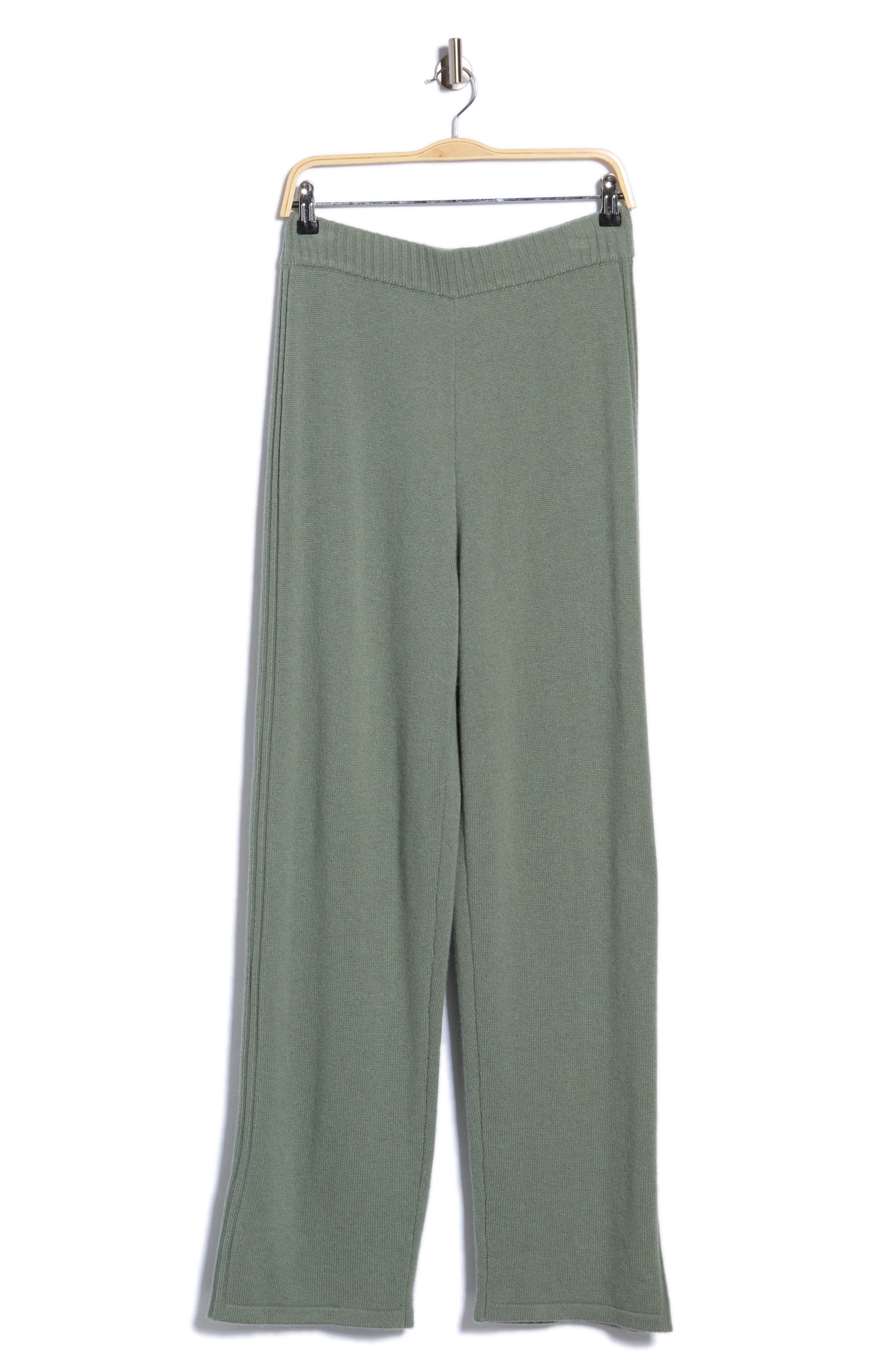 Jax Wide Leg Wool & Cashmere Pants