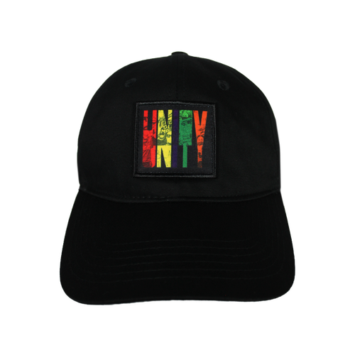 Cross Colours Unity Dad Hat in Black 