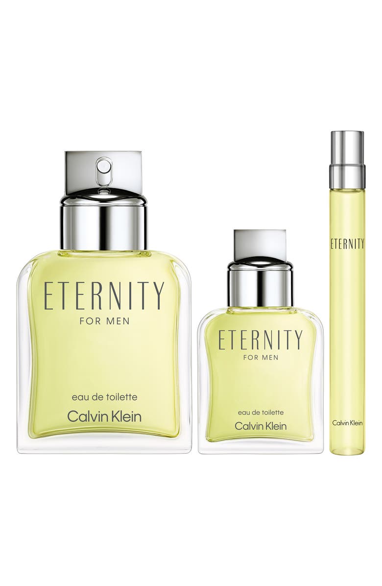 Calvin Klein Eternity Eau de Toilette for Men Set $185 Vale, Main, color, 