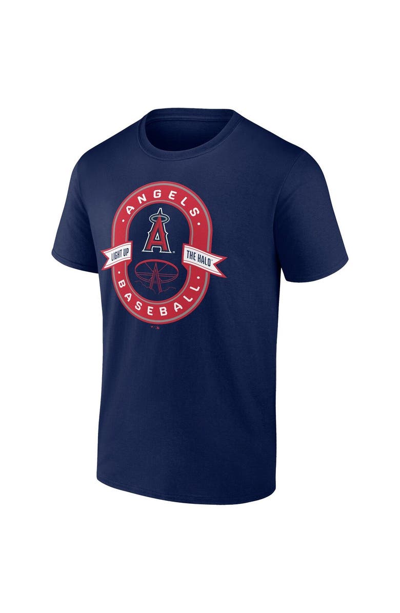 FANATICS Men's Fanatics Branded Navy Los Angeles Angels Iconic Glory Bound T-Shirt, Alternate, color, Navy