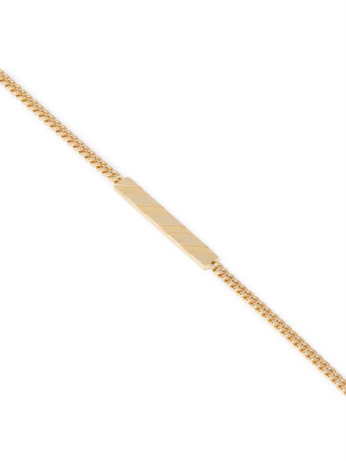 Off-white Diag Bracelet In Brown