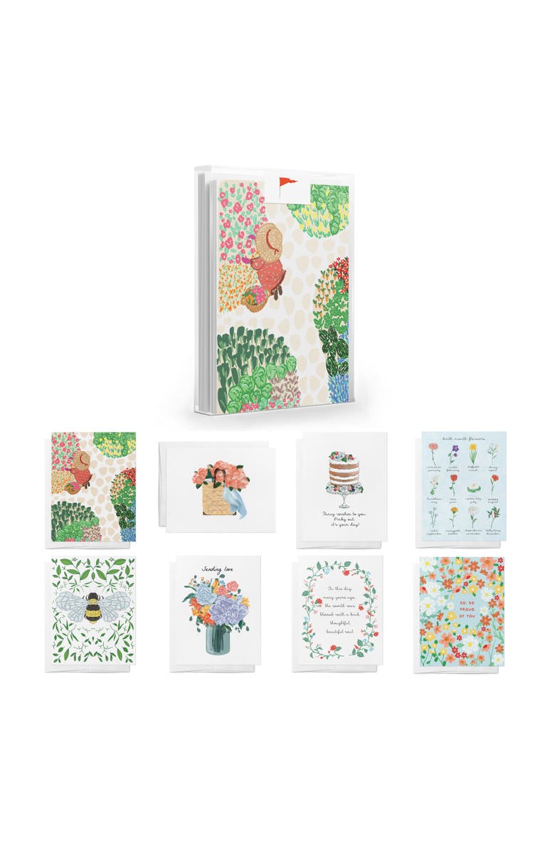 Ramus & Co Everyday Floral Greeting Card Pack Assorted Set, Main, color, Multi-Pack
