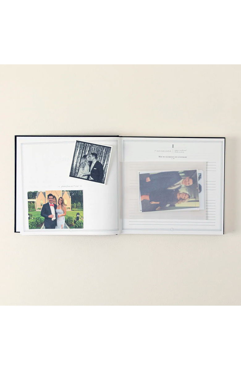 Uncommon Goods The Anniversary Journal by Stratton Binding Corp., Alternate, color, Black Silk Moire