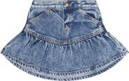 Huxbaby Dreamy Denim Tiered Skirt