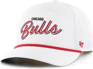 '47 Men's '47 White Chicago Bulls Fairway Hitch brrr Adjustable Hat