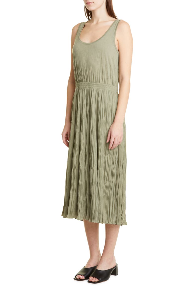 Scoop Neck Tank Dress, Alternate, color, MOSS