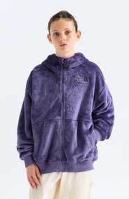 The North Face Kids' Osito High Pile Fleece Full Zip Hoodie