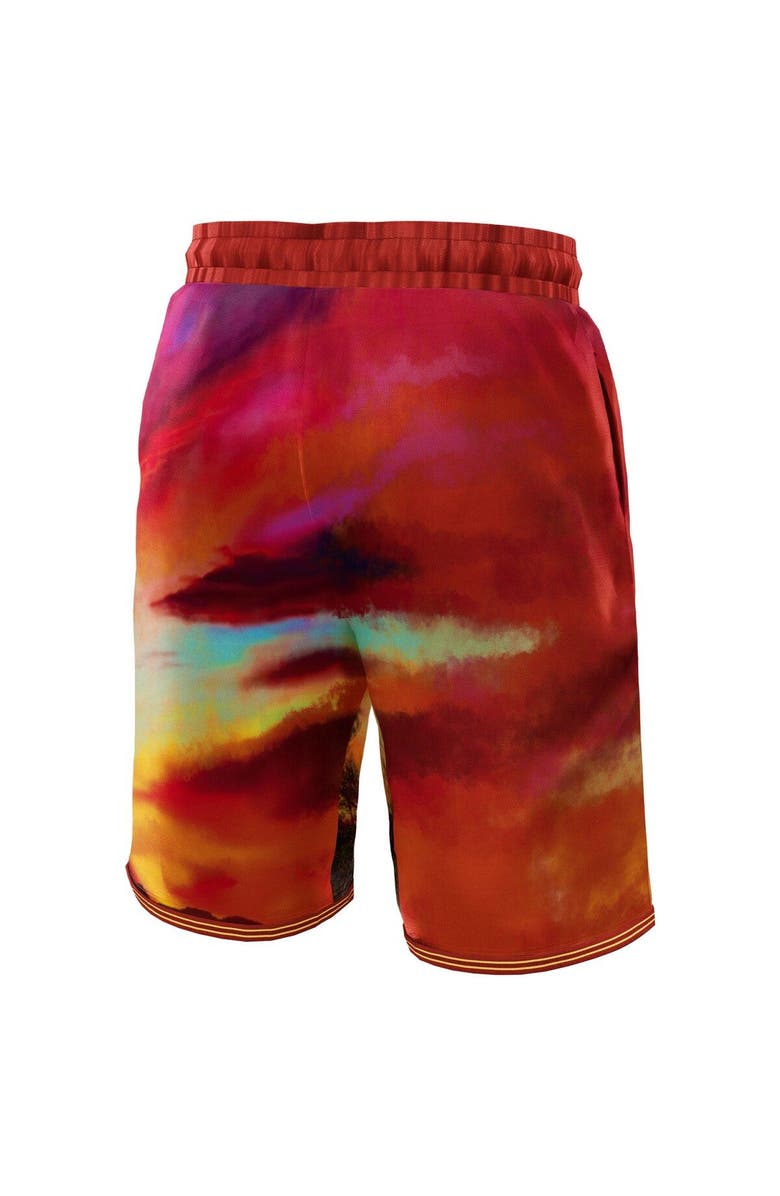 NBA X KIDSUPER Unisex NBA & KidSuper Studios by Fanatics Red Phoenix Suns Hometown Shorts, Alternate, color, Red