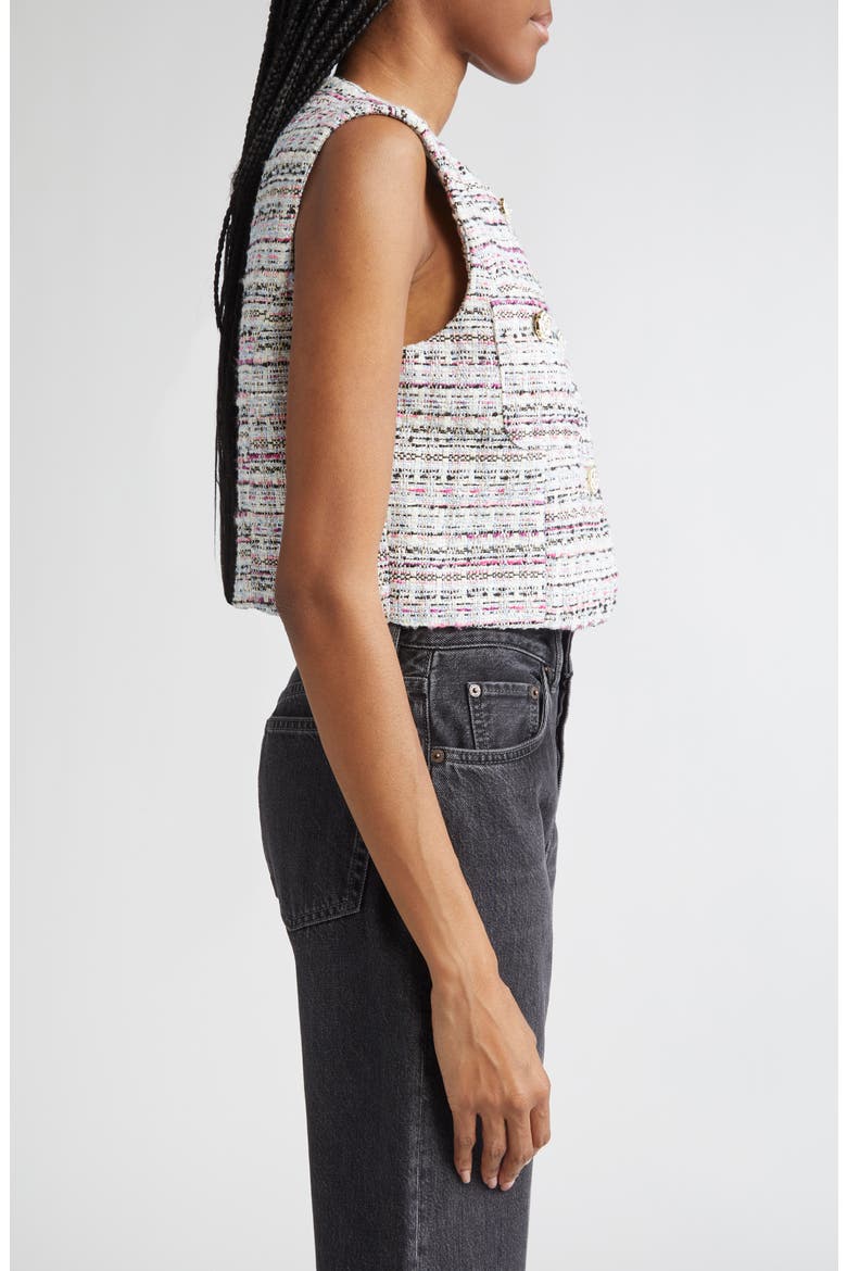 Auden Tweed Vest, Alternate, color, VIBRANT PLUM MULTI