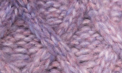 Muk Luks Cuffed Lounge Socks In Purple