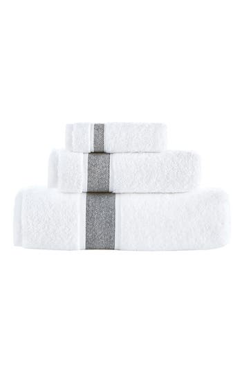 Brooks Brothers Ottoman Rolls Turkish Cotton 3-piece Bath Essential Towels