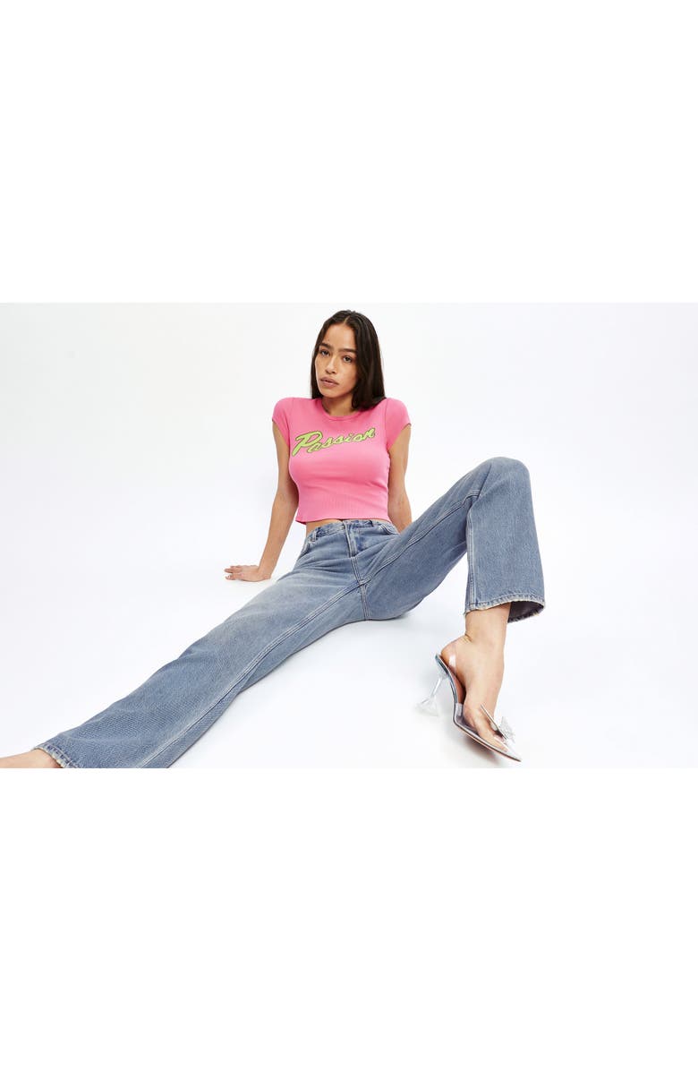 Reformation Addison Low Rise Relaxed Straight Leg Jeans, Alternate, color,