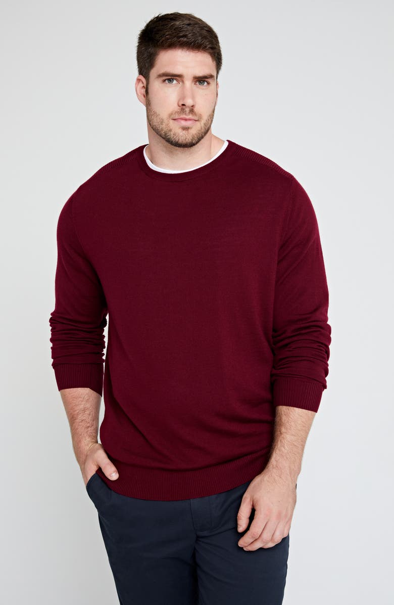Rodd & Gunn Hawtrey Regular Fit Crewneck Wool Sweater, Alternate, color, 