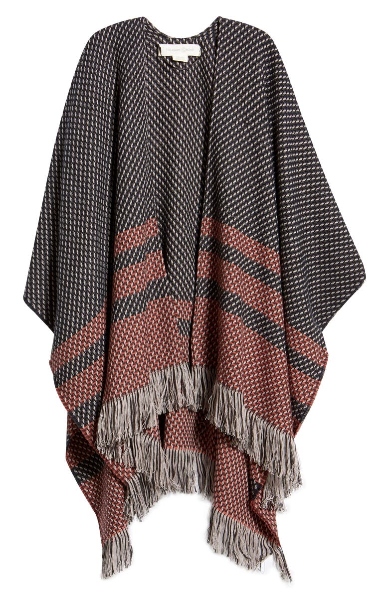 Treasure & Bond Stitch Stripe Ruana, Alternate, color,
