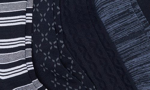 Nordstrom Rack 5-pack Stripe Diamond Dress Socks