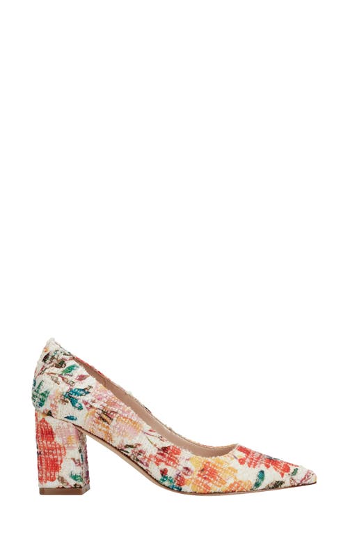 Marc Fisher Ltd Zala Block Heel Pump In Light Natural