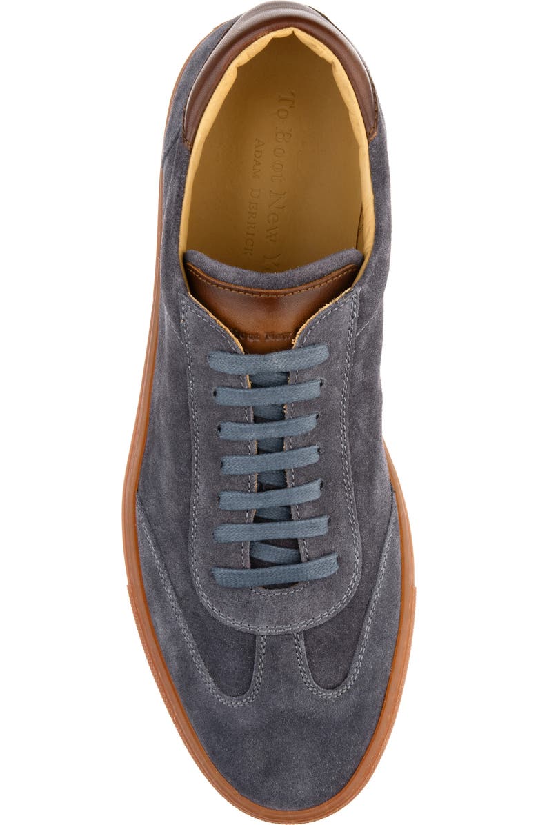 TO BOOT NEW YORK Brio Suede Low Top Sneaker, Alternate, color, Steel Blue