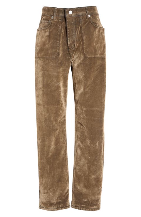 Rewind Flocked Denim Jeans