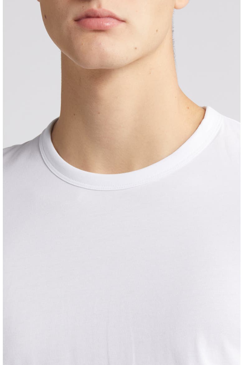 Regular Fit Cotton T-Shirt, Alternate, color, WHITE LIGHT NOOS