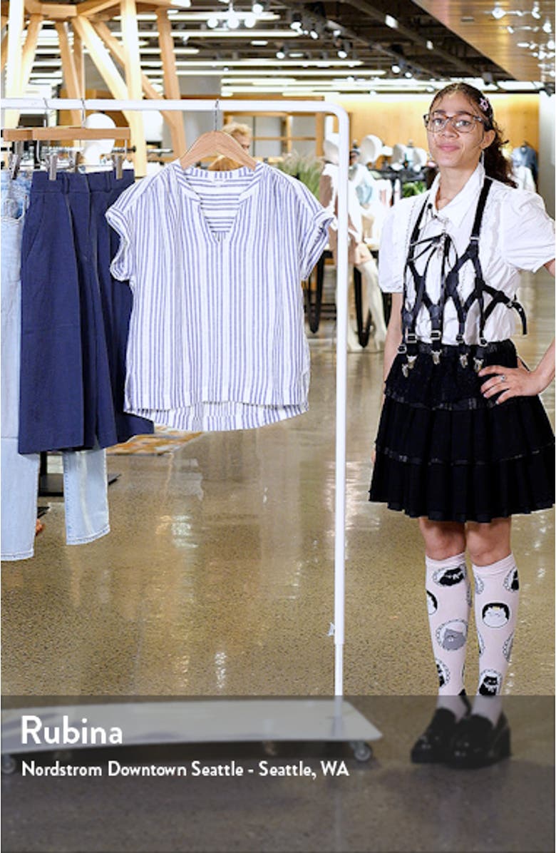 St.Tropez Linen Blend Top, sales video thumbnail