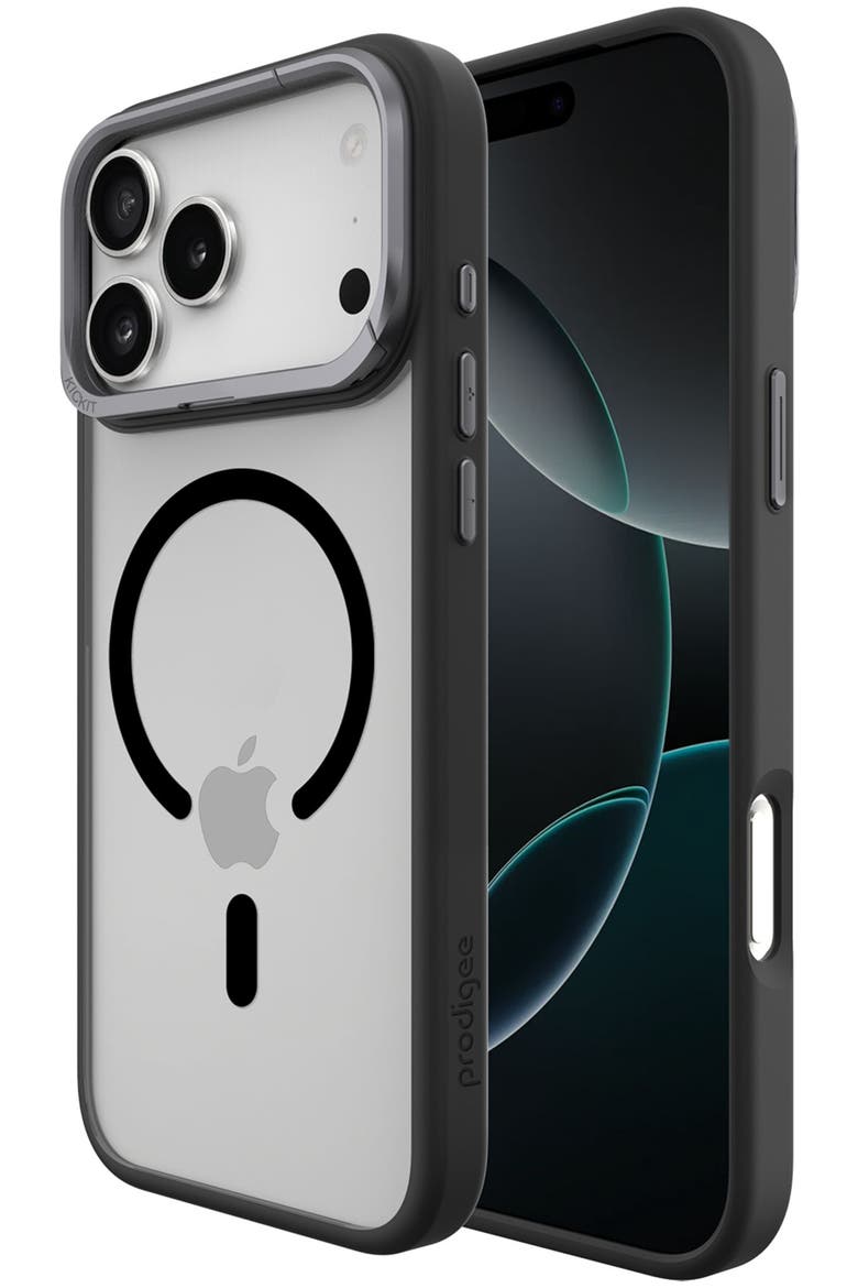 KickIt MagSafe Case for Apple iPhone 17 Pro, Main, color, Black