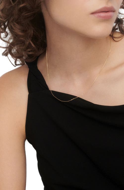 Pdpaola Essential Chain Necklace In Gold