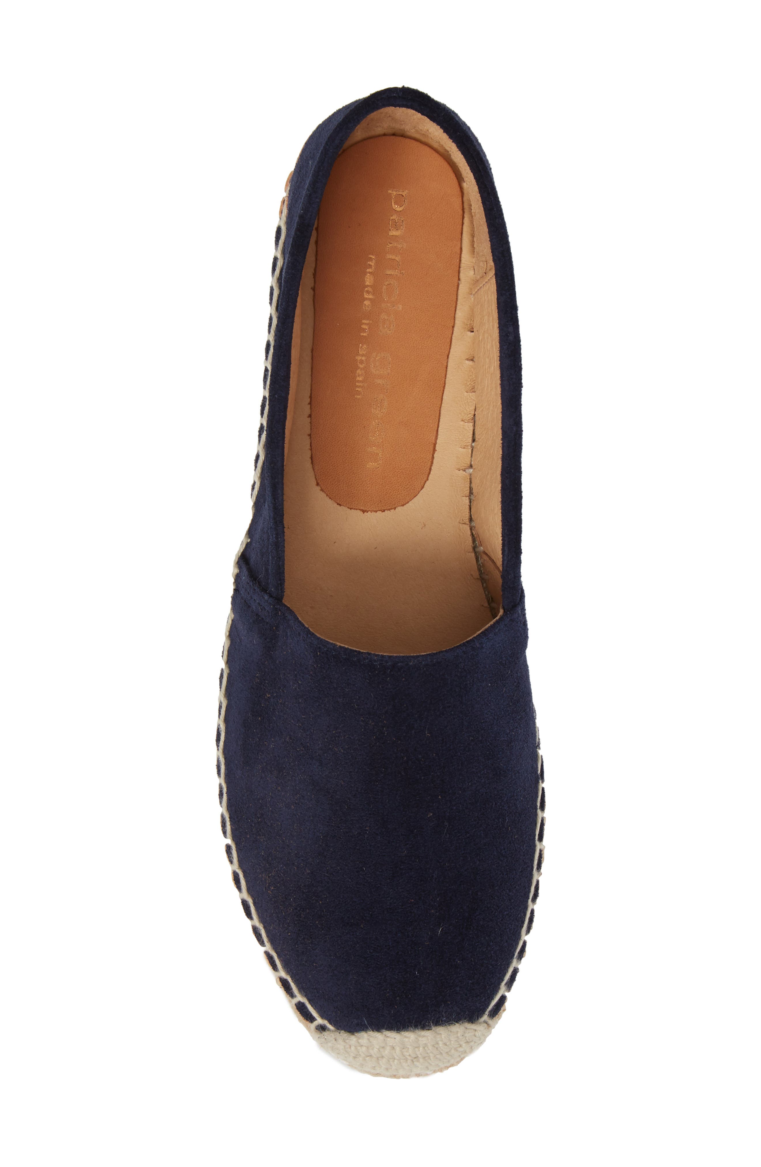 Abigail Espadrille Slip-On, Alternate, color, NAVY LEATHER