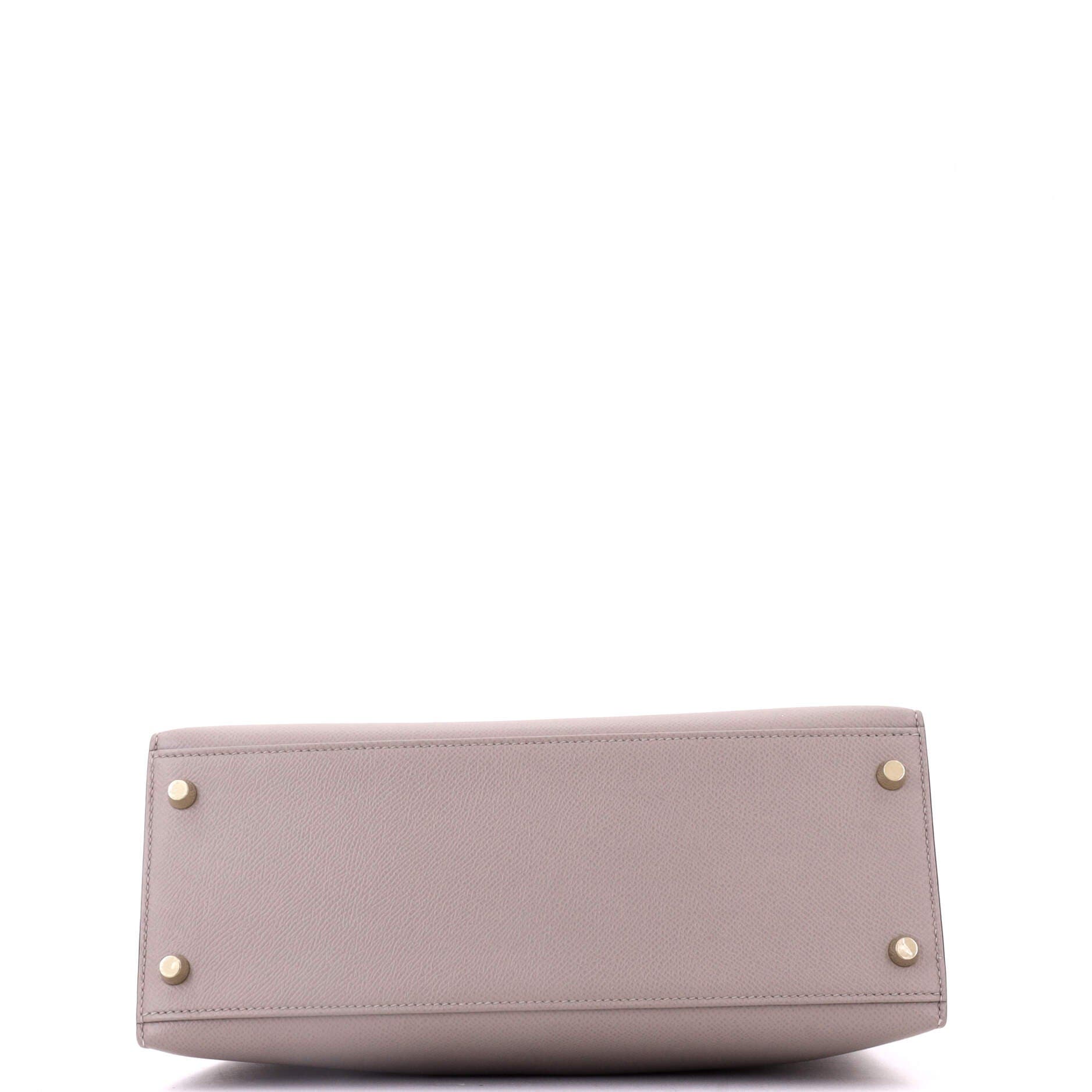 Kelly Handbag Grey Epsom with Gold Hardware 28, Alternate, color, Grey