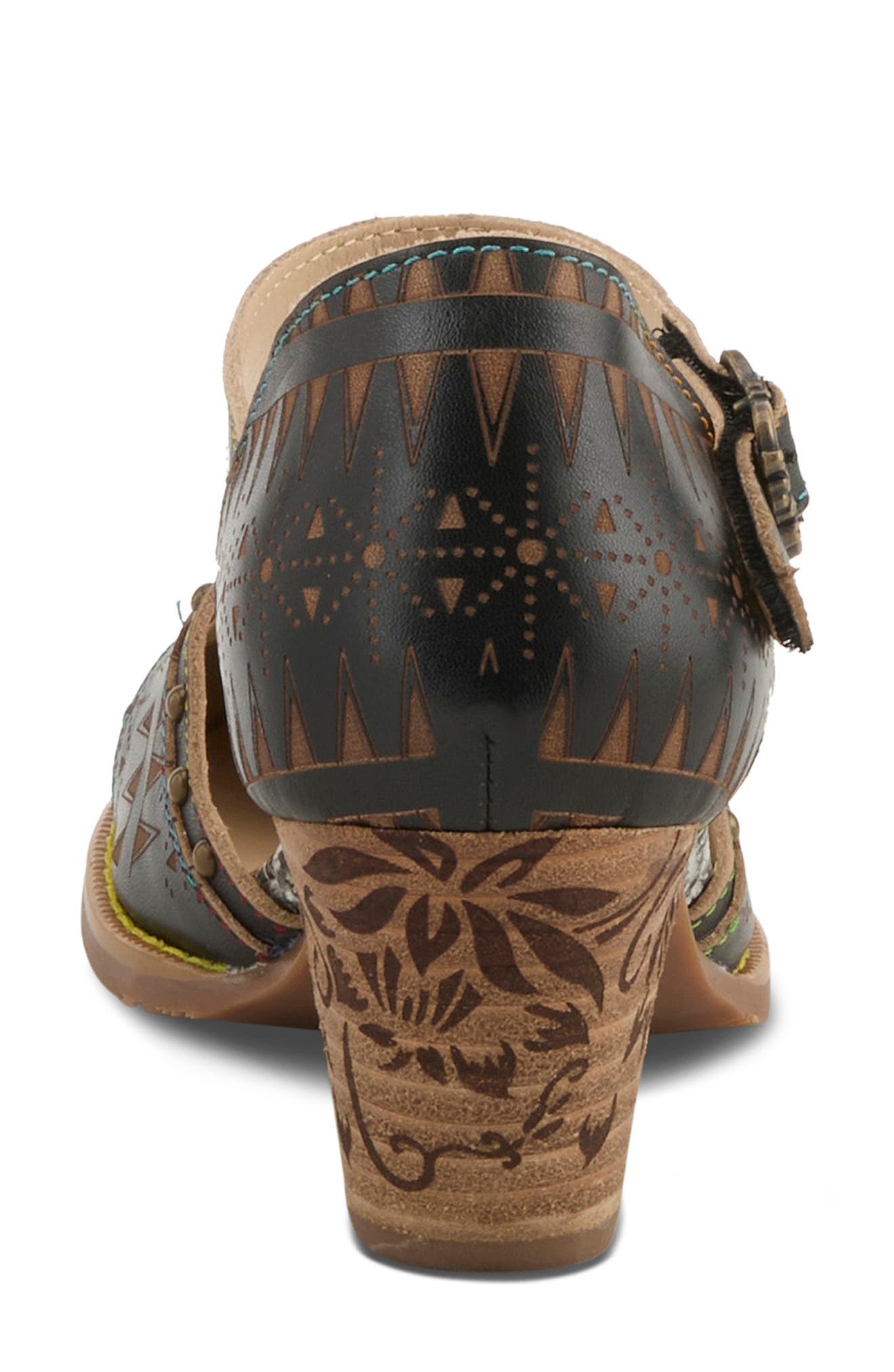 L
Artiste by Spring Step Niobella Ankle Strap Pump, Alternate, color, Black