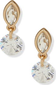 DKNY Crystal Drop Earrings