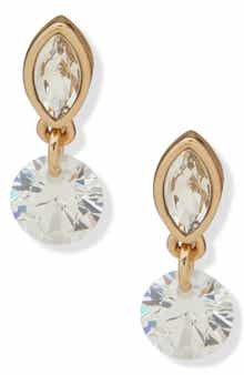 DKNY Crystal Drop Earrings