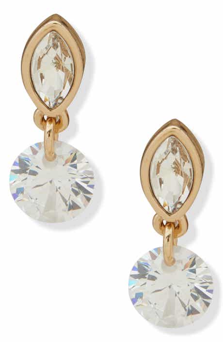 DKNY Crystal Drop Earrings