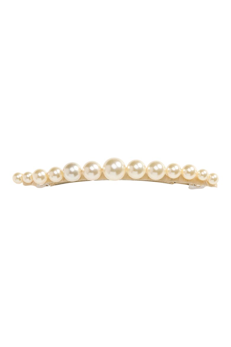 Perline Barrette, Main, color, PEARL