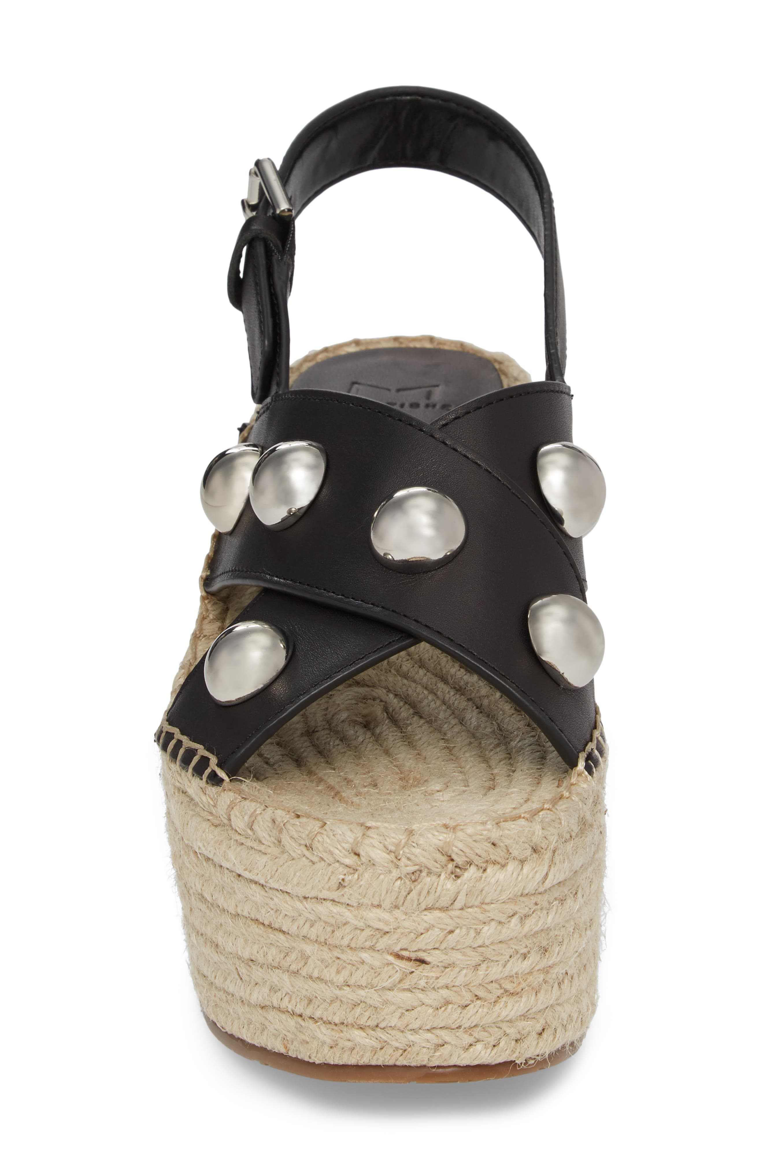 Marc Fisher LTD Rella Espadrille Platform Sandal, Alternate, color, 