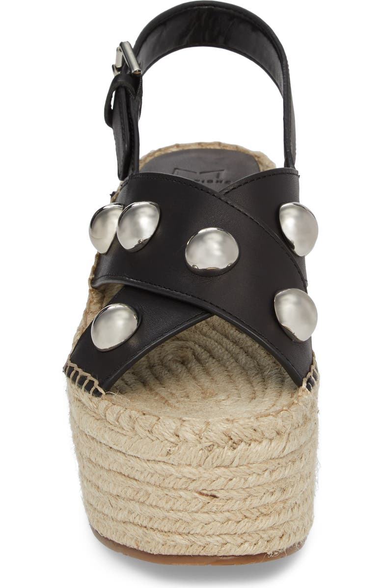 Marc Fisher LTD Rella Espadrille Platform Sandal, Alternate, color,