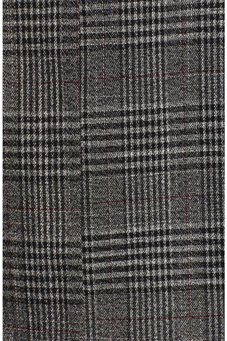 Plaid Blazer (Nordstrom Exclusive), Alternate, color, BLACK PLAID