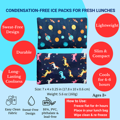 Yumbox No-sweat Gel Ice Packs