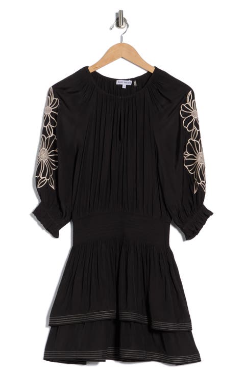 Tayla Floral Embroidered Minidress