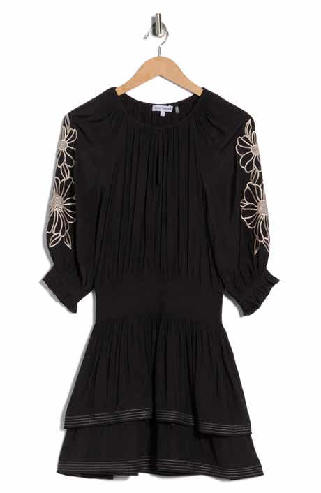 Ramy Brook Tayla Floral Embroidered Minidress