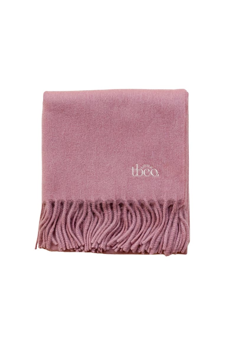 Lamsbwool Baby Blanket, Main, color, Blush