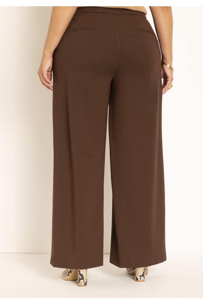 The Ultimate Stretch Wide Leg Pant, Alternate, color, CHICORY COFFEE
