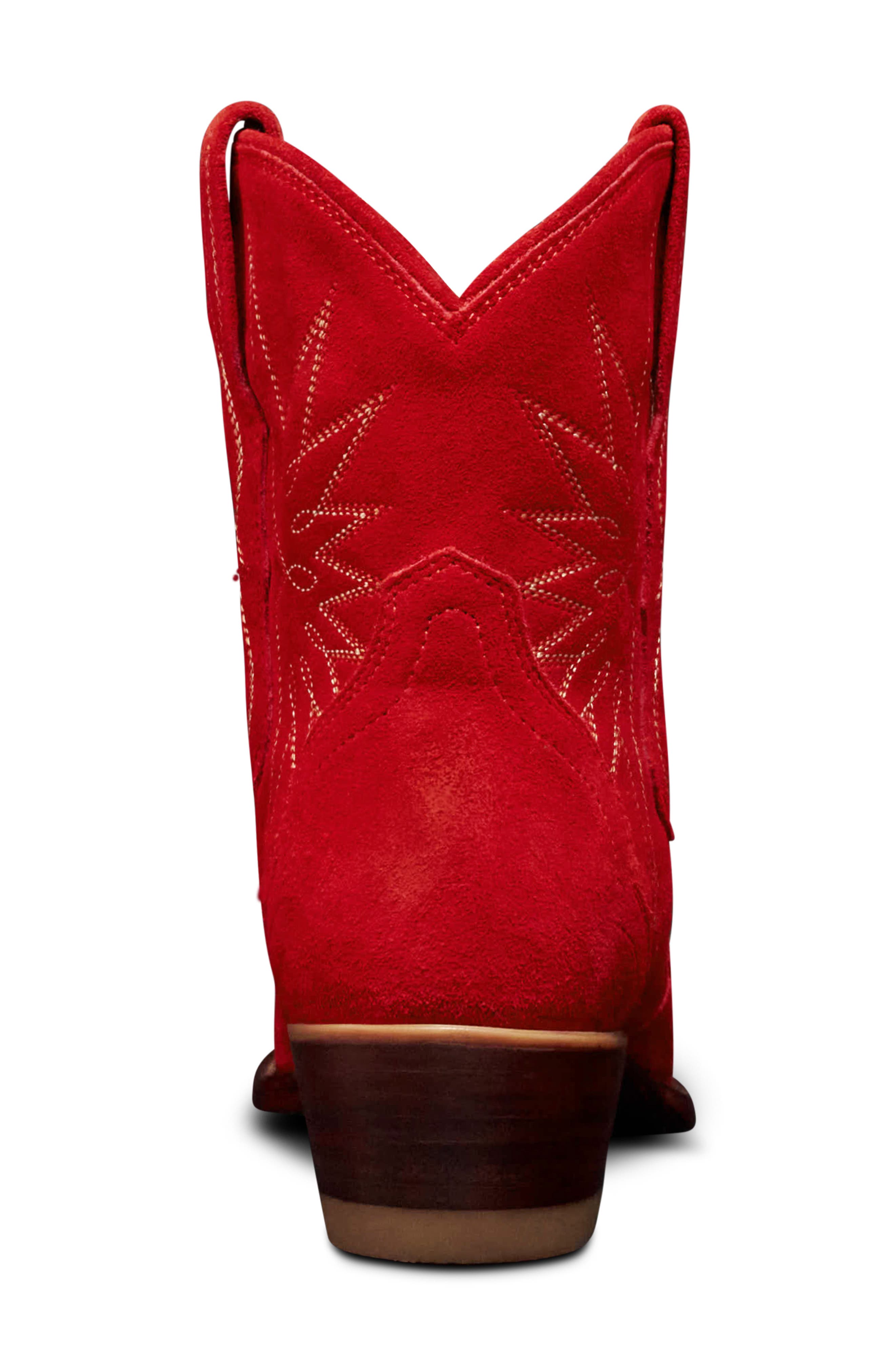 Tecovas Lynn Western Boot, Alternate, color, Barn Red