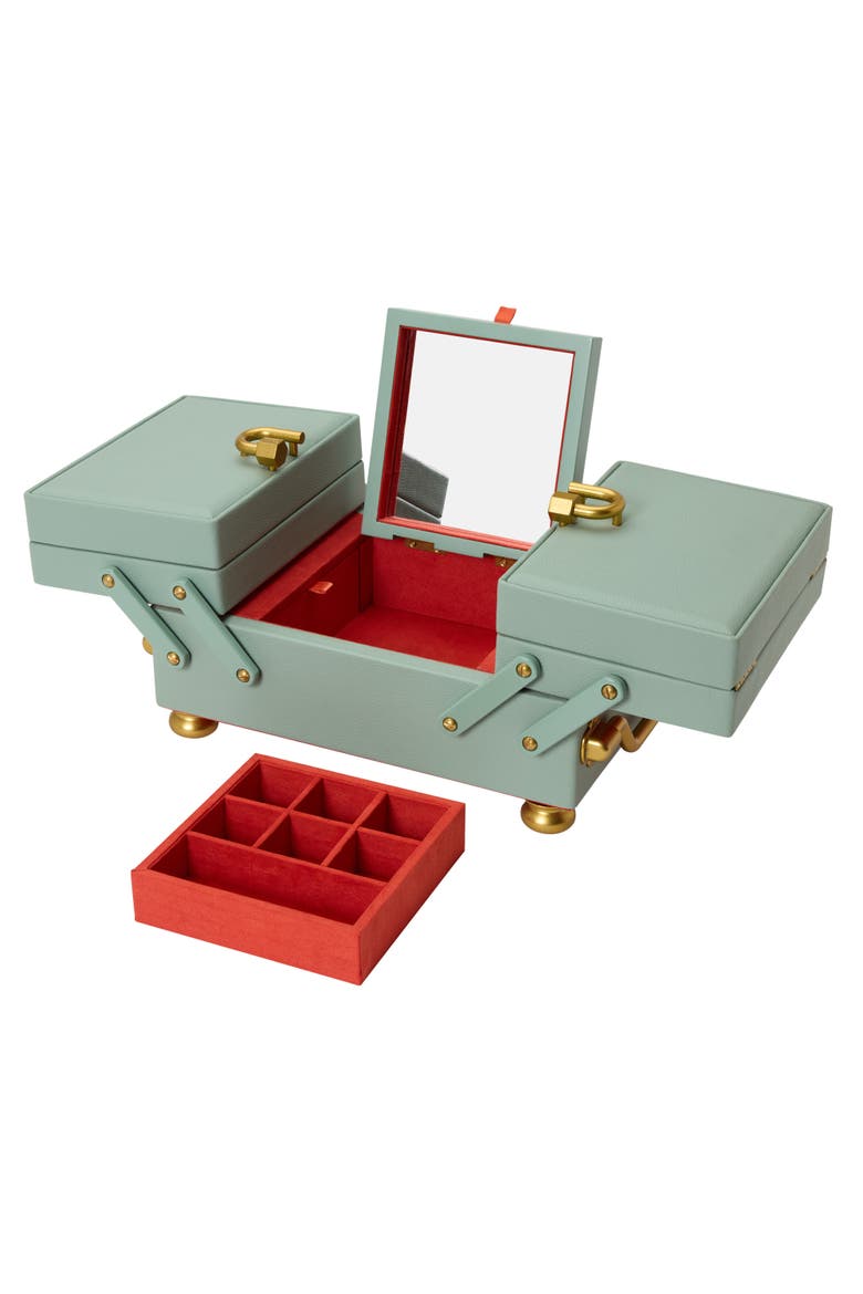 Marla Aaron Baby Everything Box, Alternate, color, Celadon