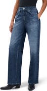 rag & bone rb Miramar Shea Relaxed Straight Leg Cotton Terry Sweatpant Jeans